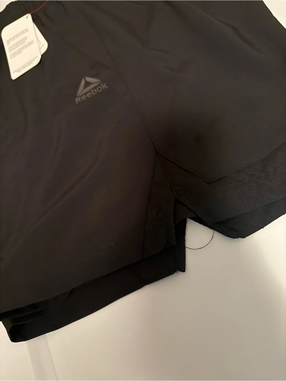 Reebok Black Men’s Athletic Training Shorts